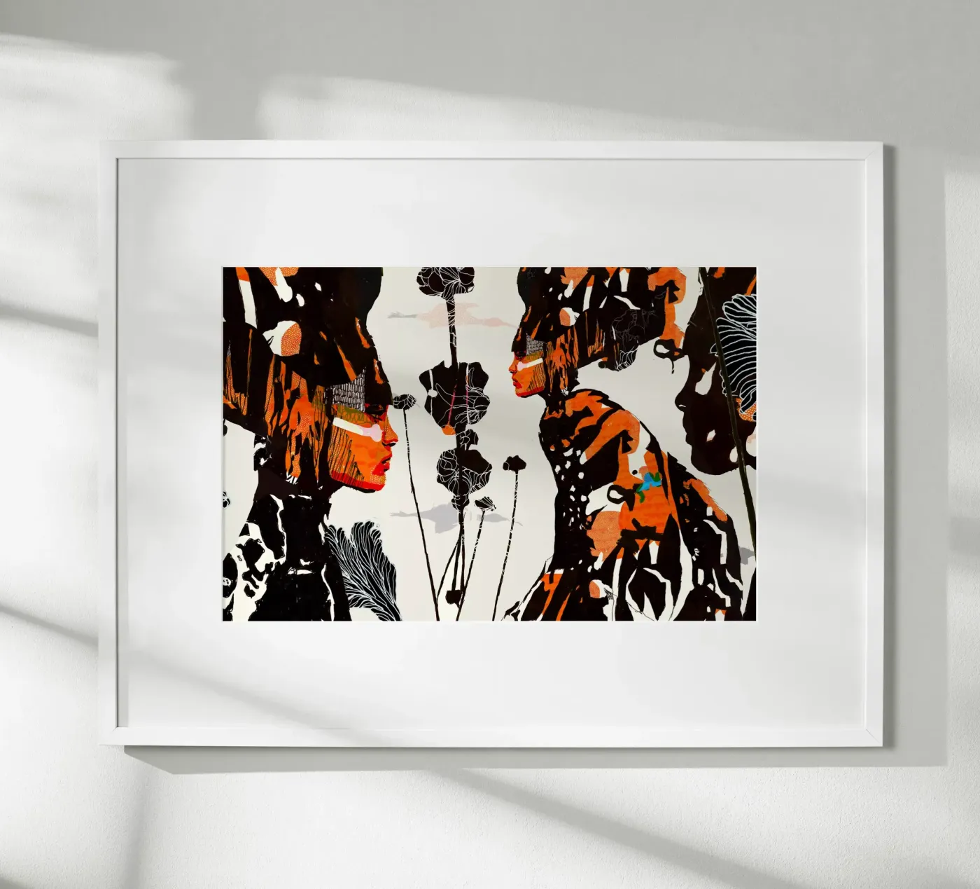 flamingo eclipse poster da Giulio Iurissevich