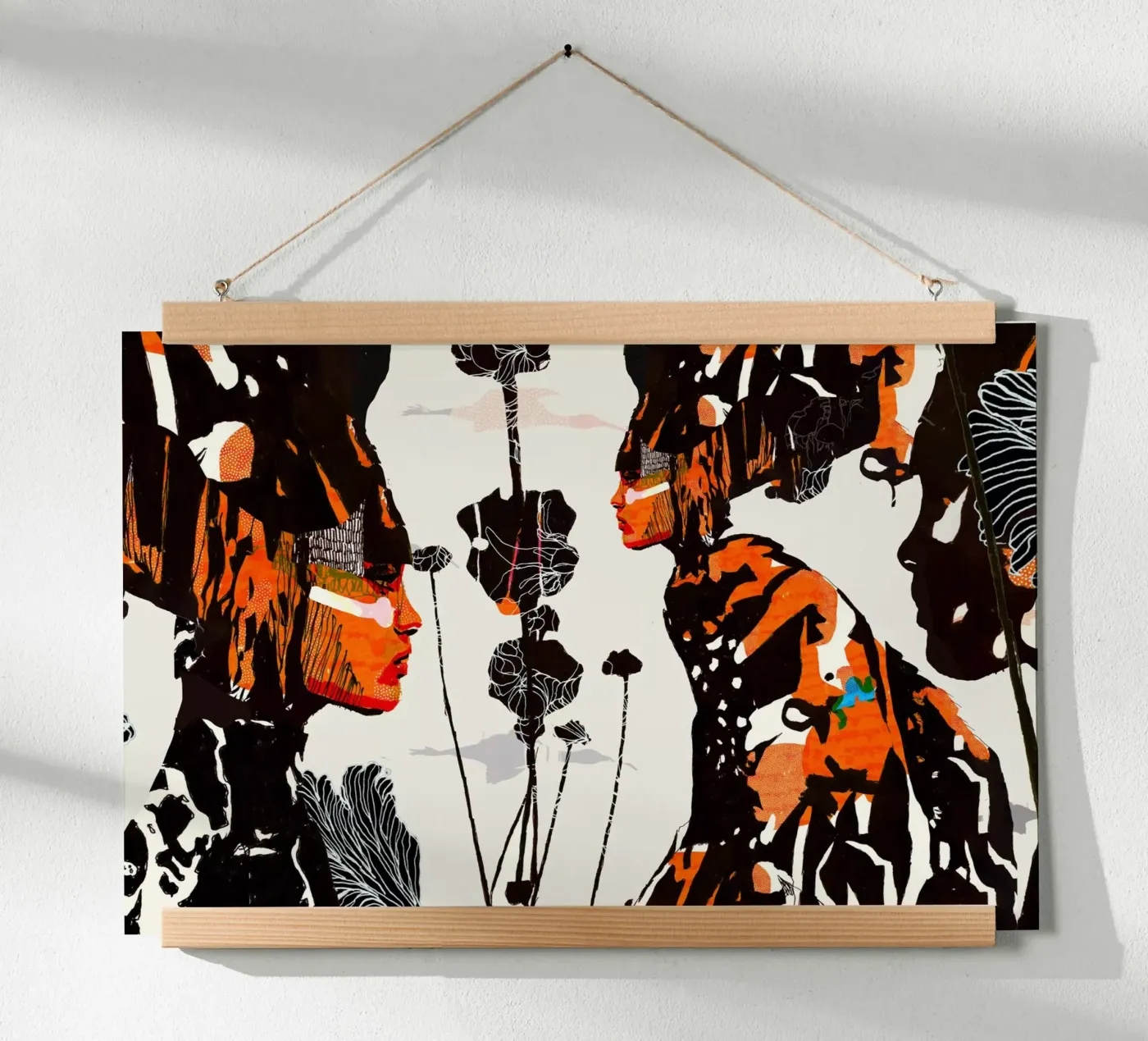 flamingo eclipse poster da Giulio Iurissevich