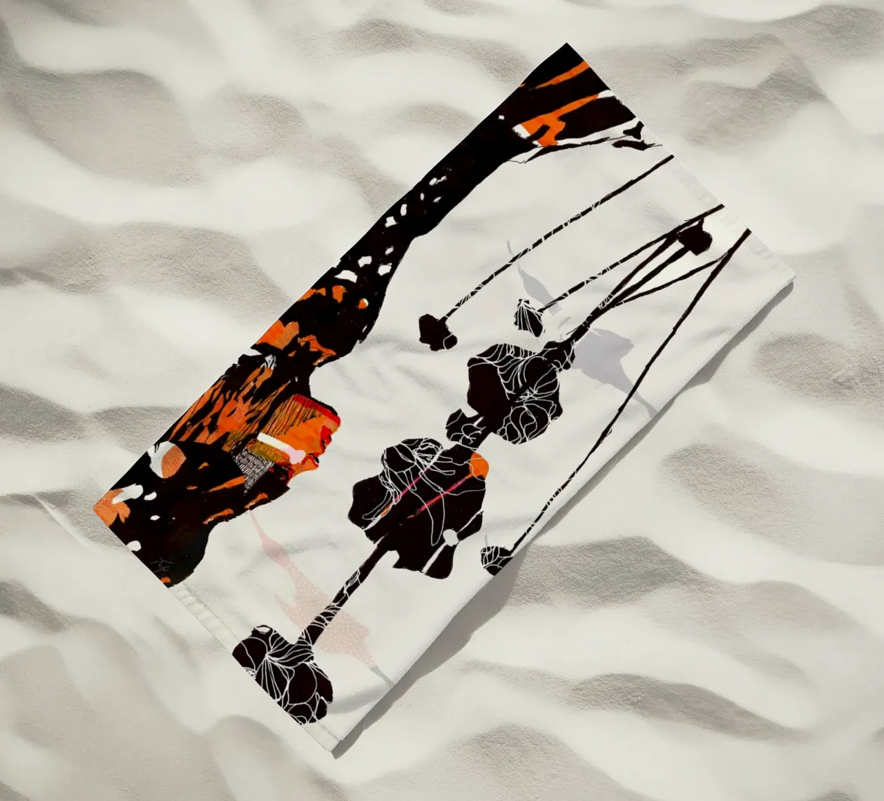 flamingo eclipse telo mare da Giulio Iurissevich