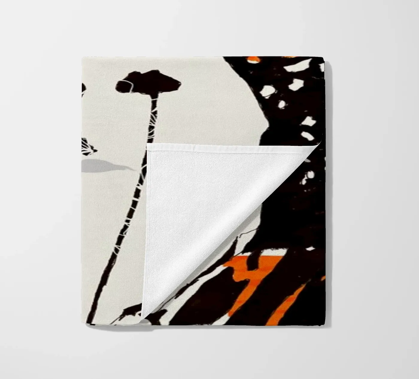 flamingo eclipse strandhanddoek van Giulio Iurissevich