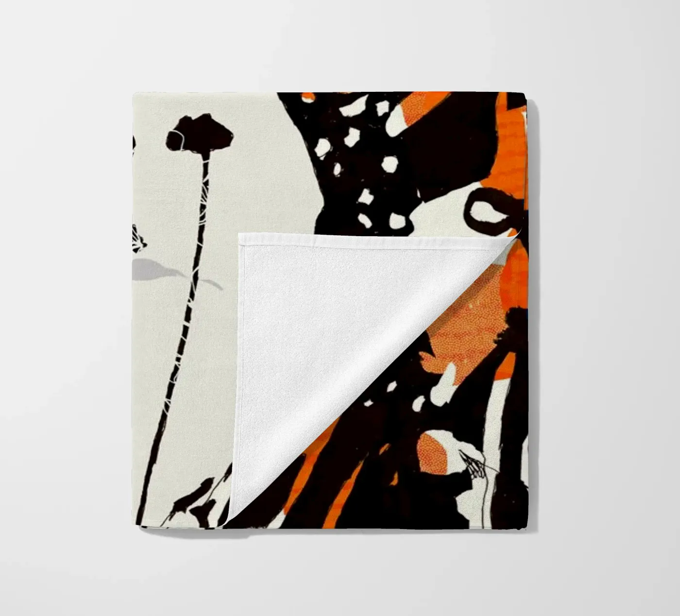 flamingo eclipse strandhanddoek van Giulio Iurissevich