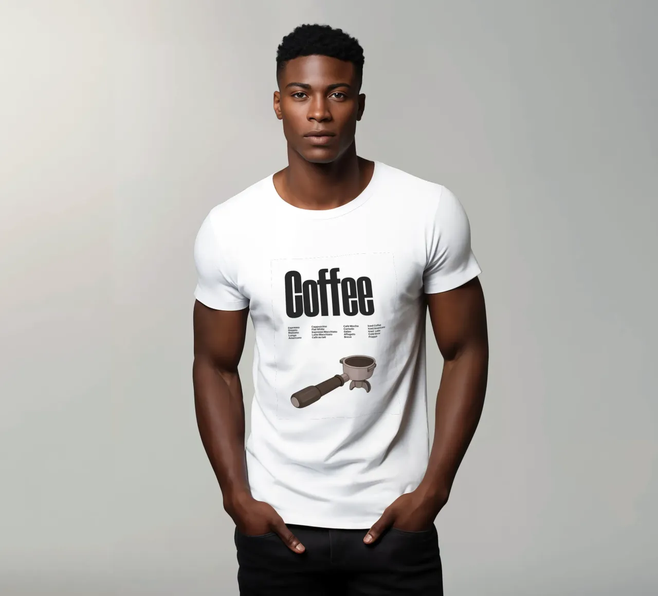 Coffee Variations II t-shirt da Diesdas Ananas Design
