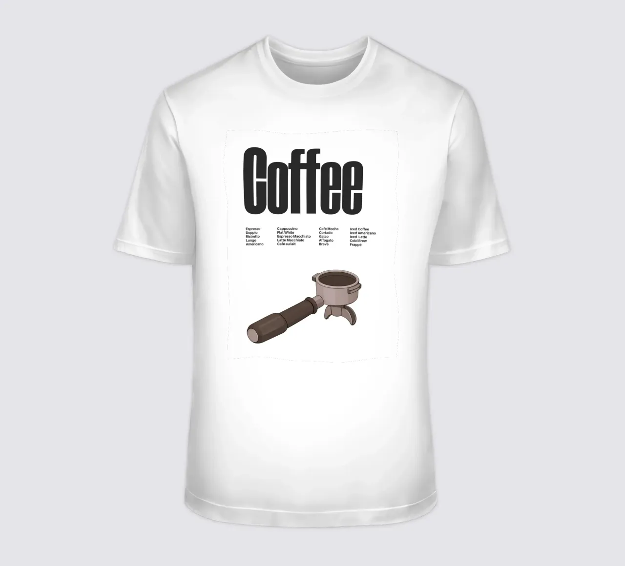 Coffee Variations II t-shirt da Diesdas Ananas Design