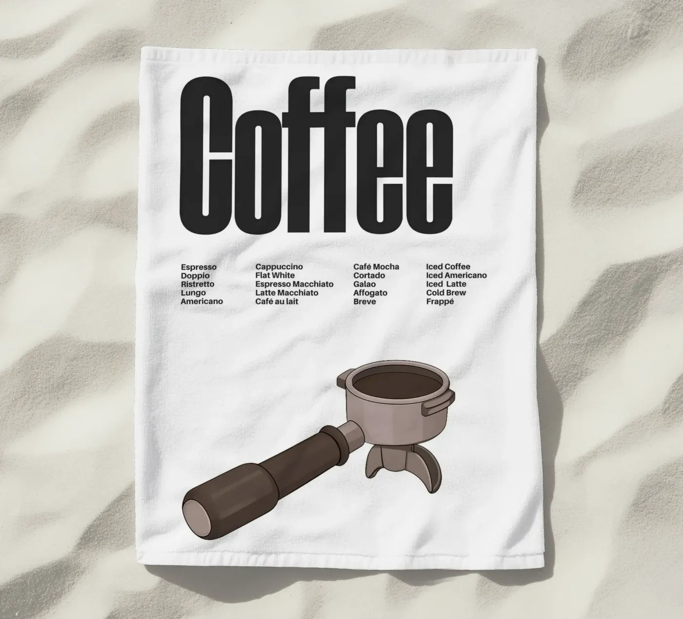 Coffee Variations II telo mare da Diesdas Ananas Design