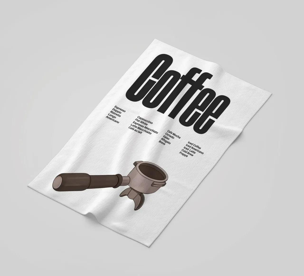 Coffee Variations II telo mare da Diesdas Ananas Design