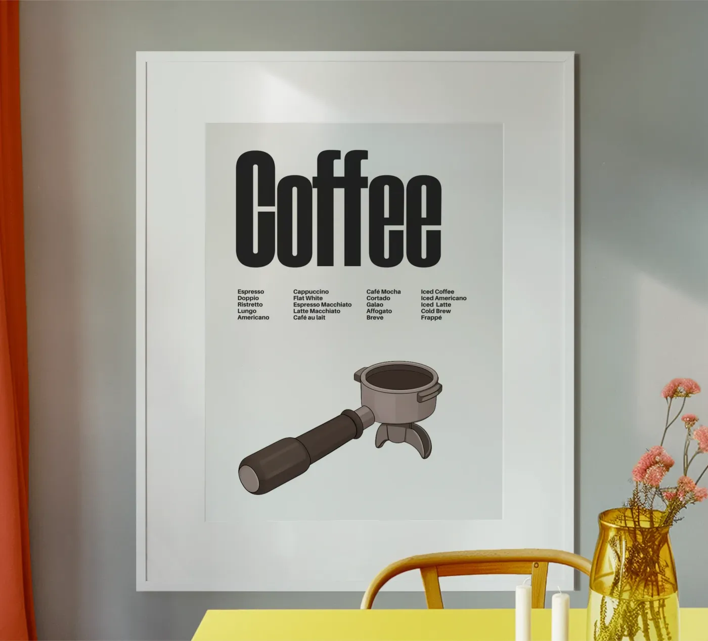 Coffee Variations II poster da Diesdas Ananas Design