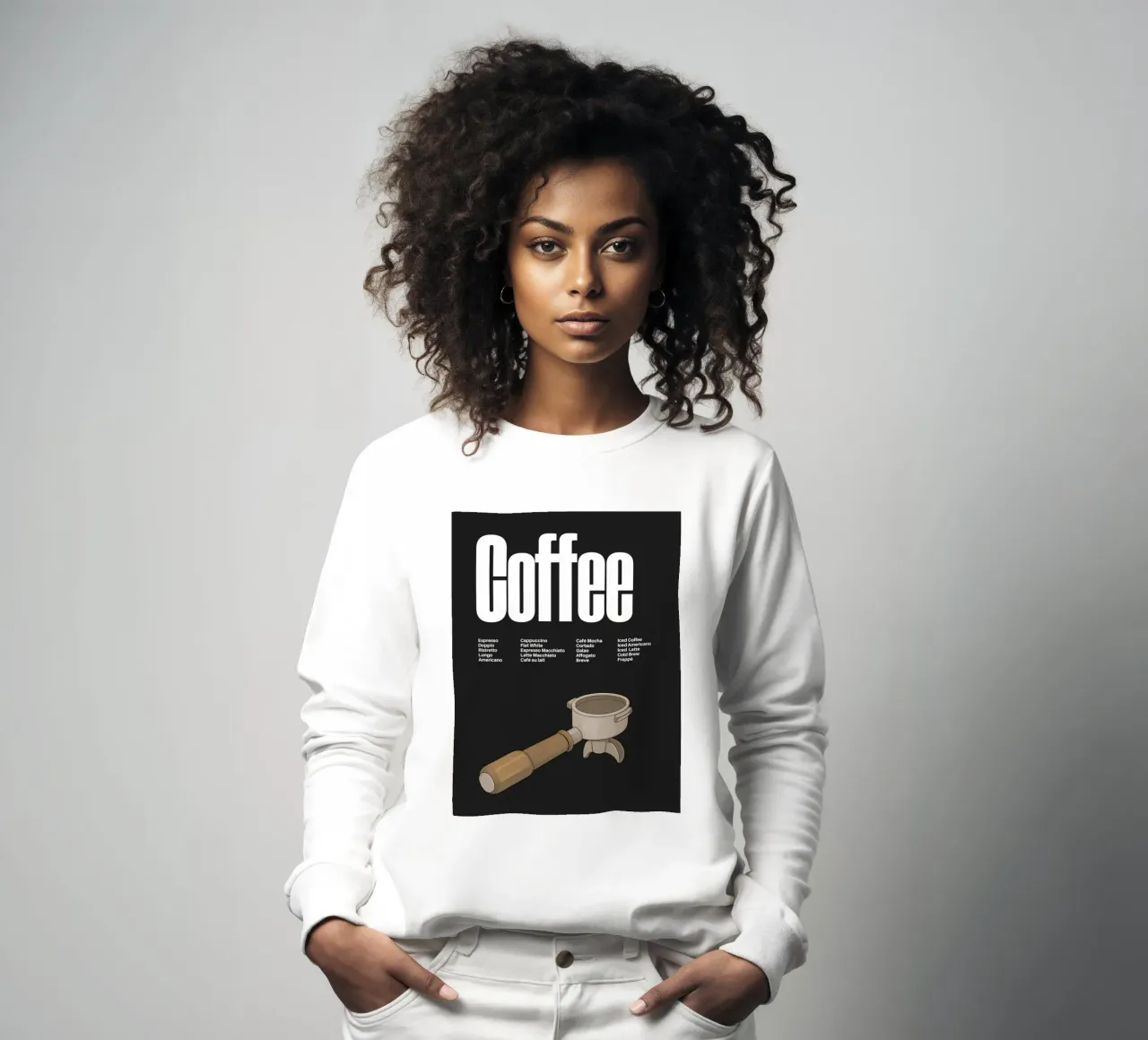 Coffee Variations III felpa da Diesdas Ananas Design