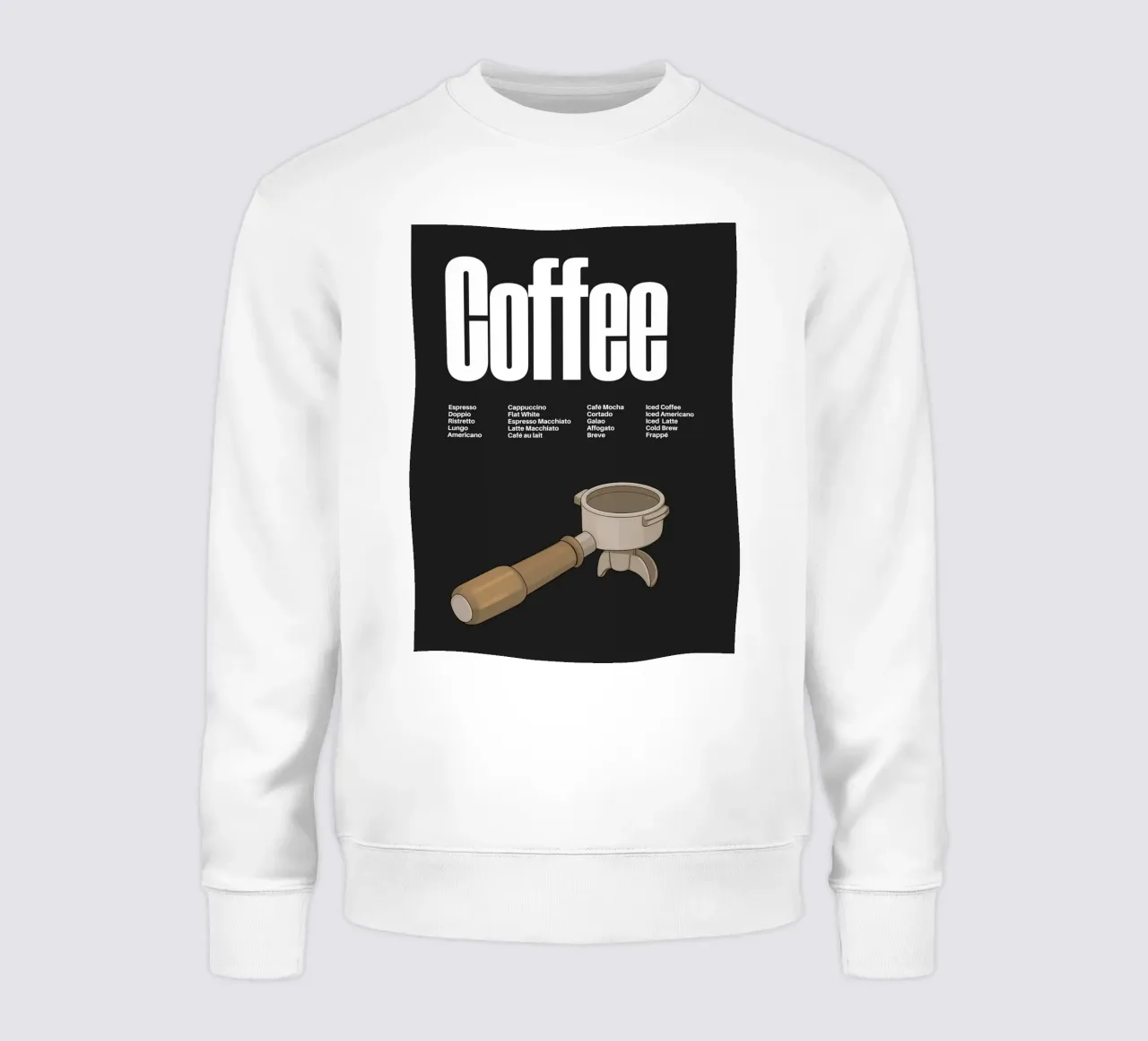 Coffee Variations III felpa da Diesdas Ananas Design