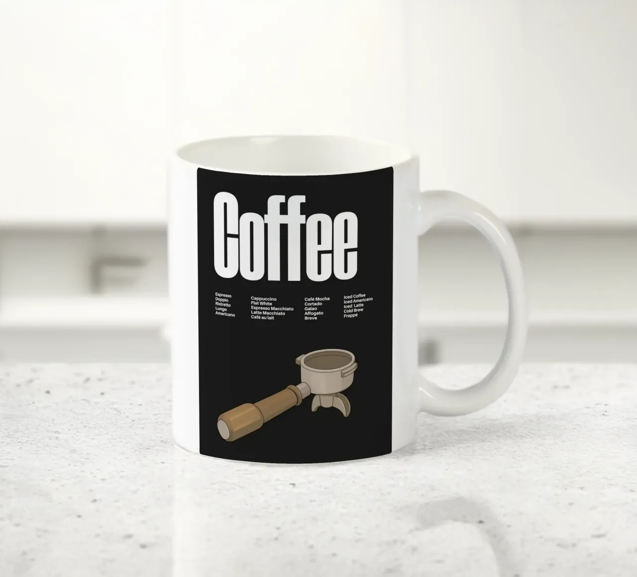 Coffee Variations III tazza in ceramica da Diesdas Ananas Design