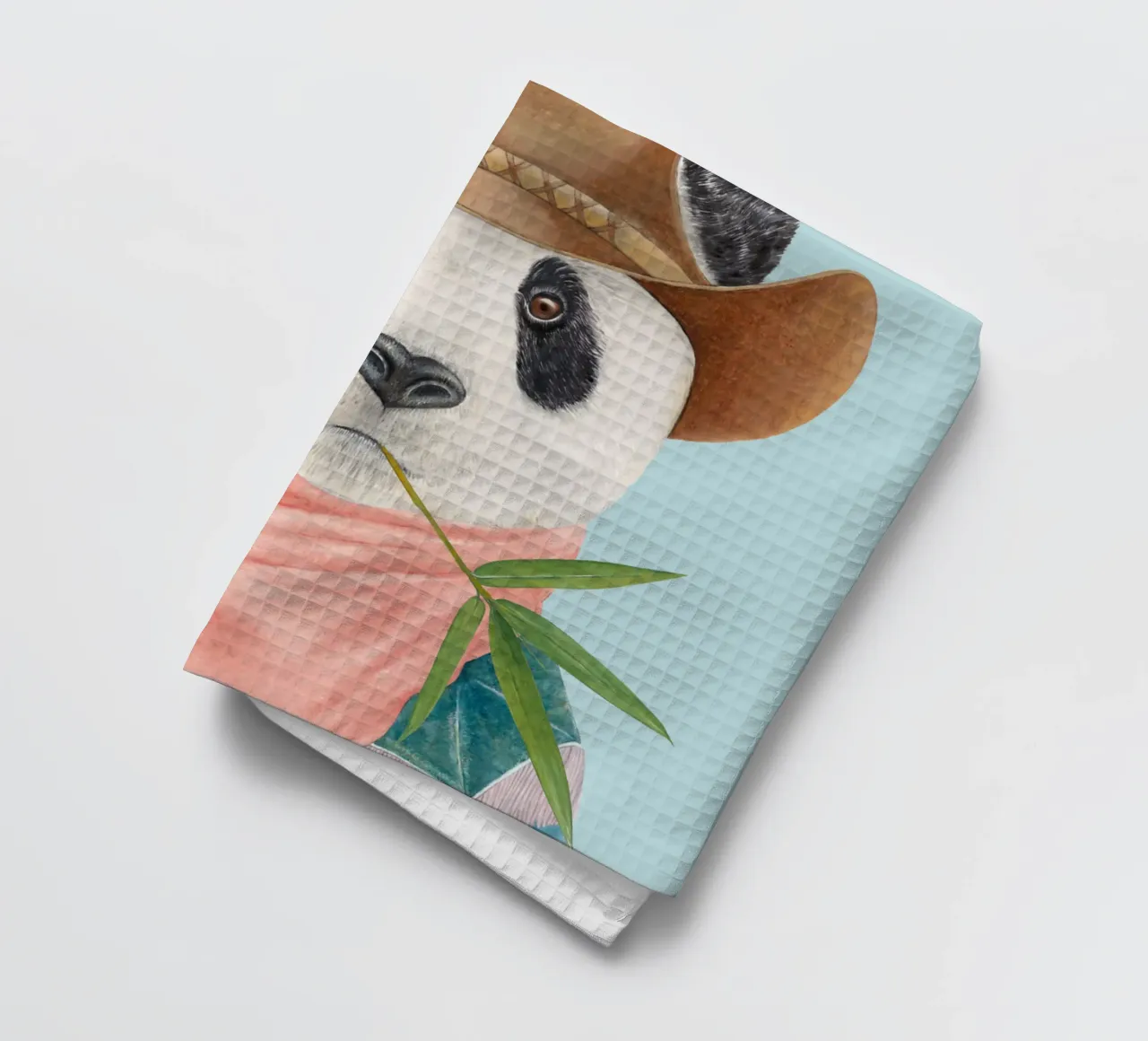 Panda Cowboy canovaccio da cucina da Animal Crew