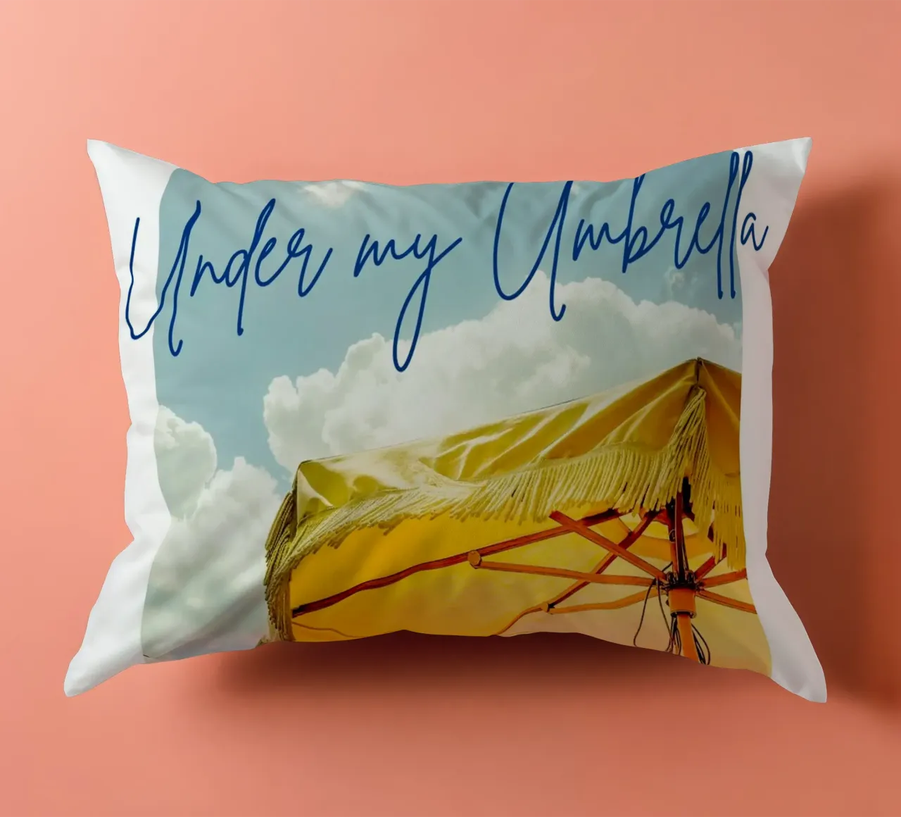 Under my umbrella cuscino da Diesdas Ananas Design