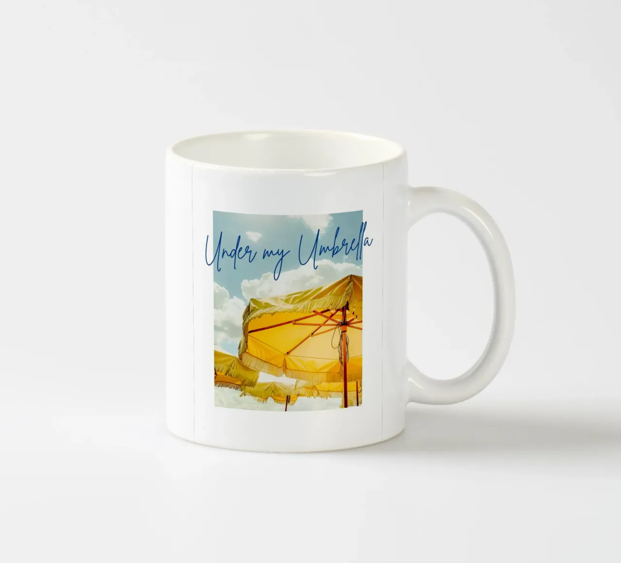 Under my umbrella tazza in ceramica da Diesdas Ananas Design