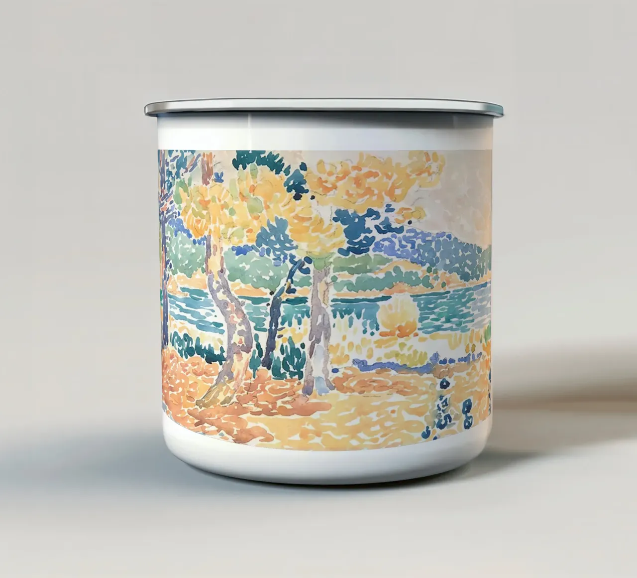 alberi acqua tazza in smalto da Graham Robertson