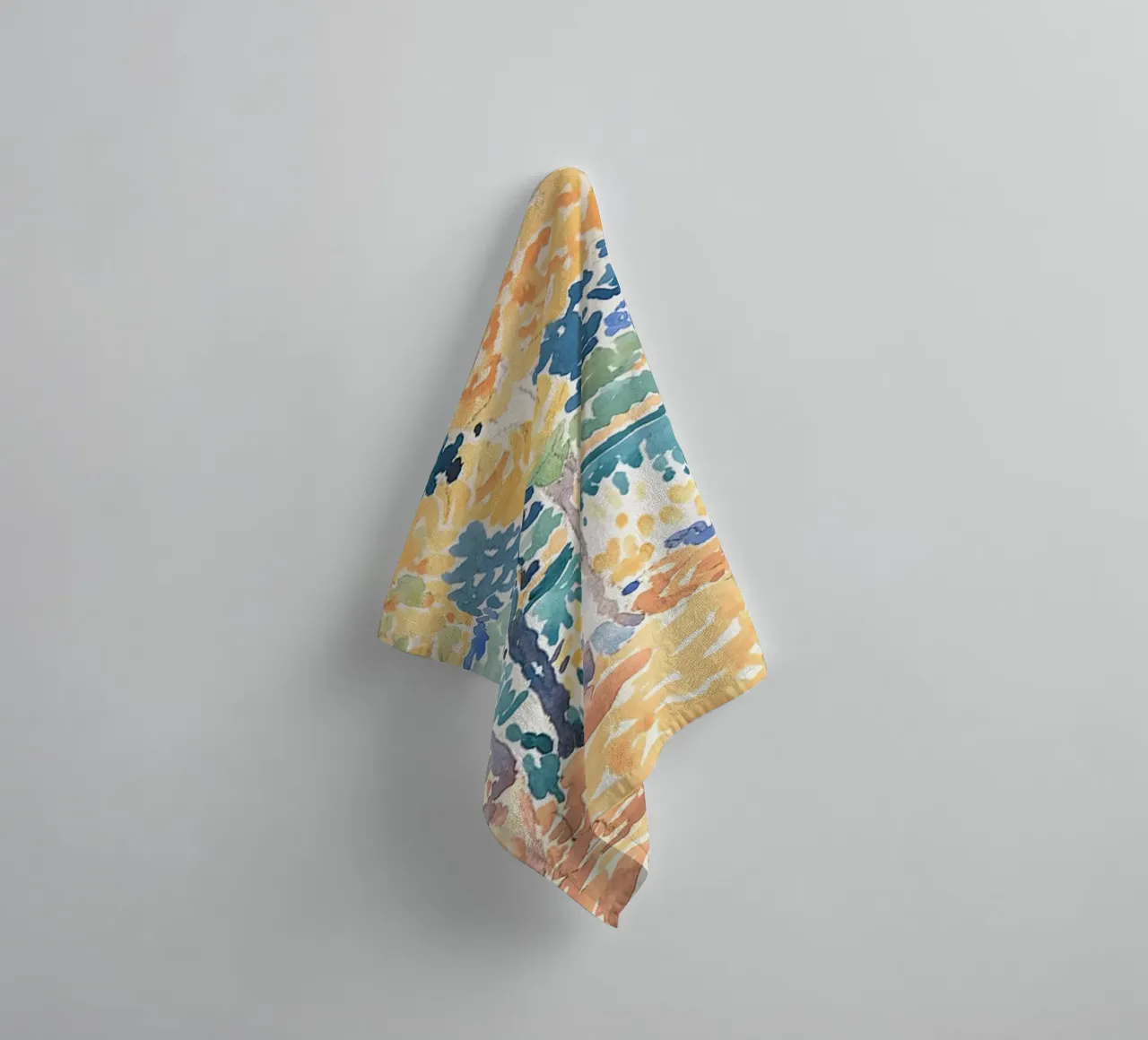 trees water towel by Graham Robertson