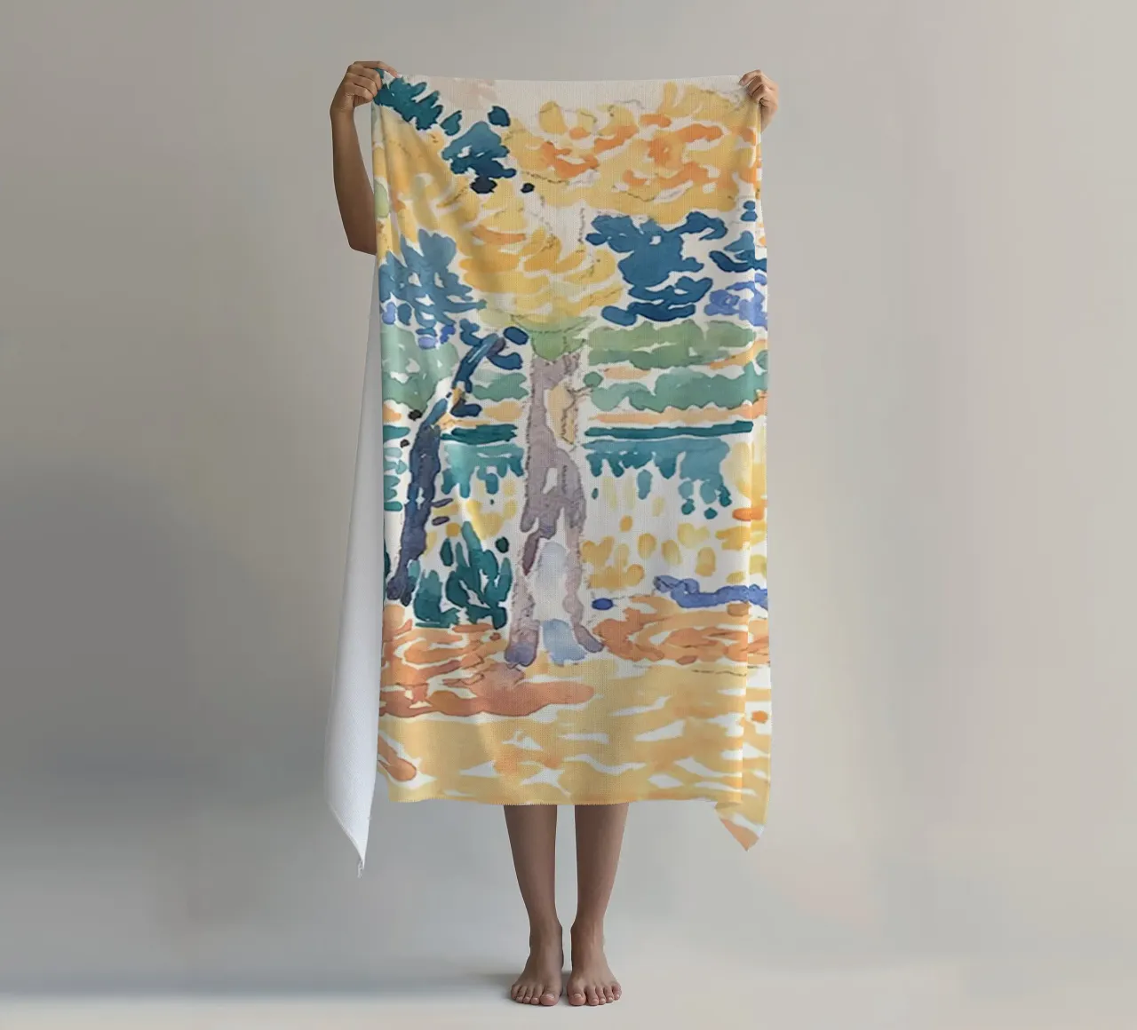 alberi acqua telo mare da Graham Robertson