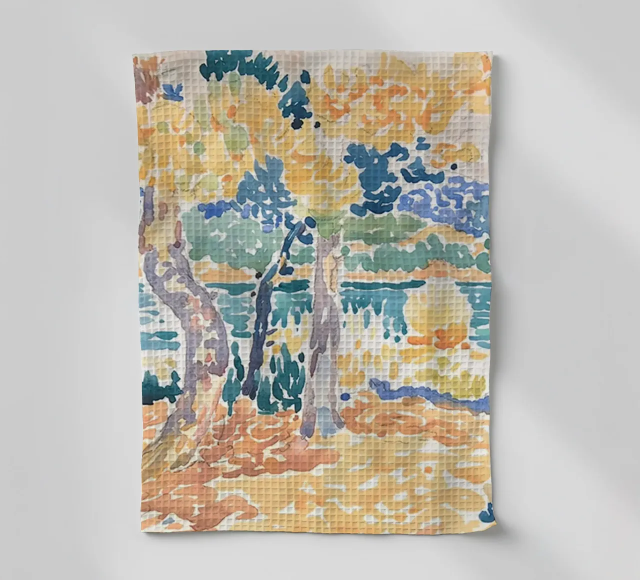 alberi acqua canovaccio da cucina da Graham Robertson