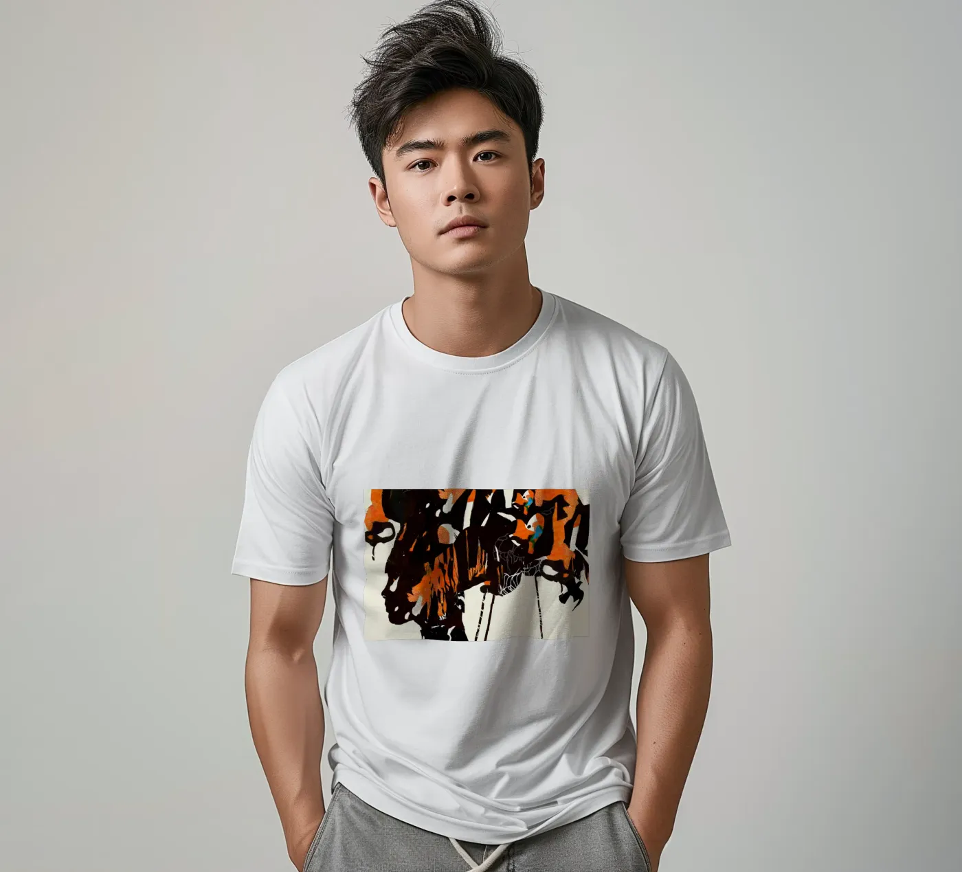 flamingo eclipse2 T-Shirt von Giulio Iurissevich