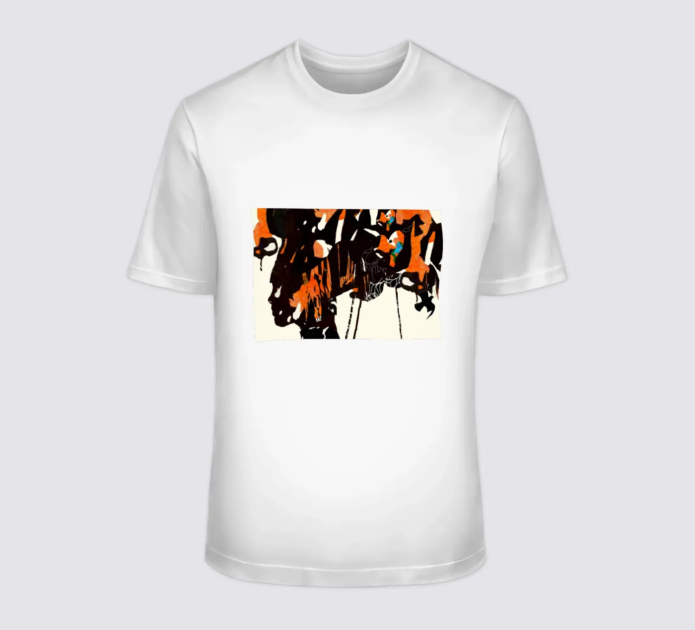fenicottero eclissi2 t-shirt da Giulio Iurissevich