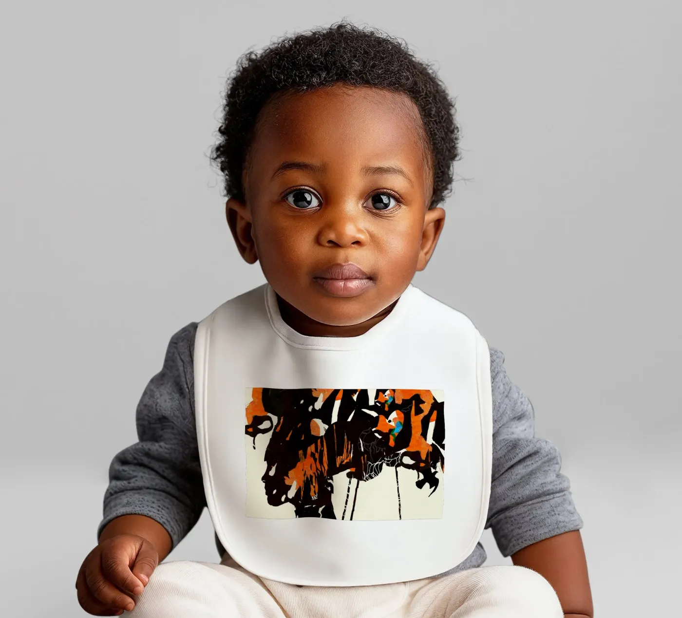 flamingo eclipse2 Babylätzchen von Giulio Iurissevich