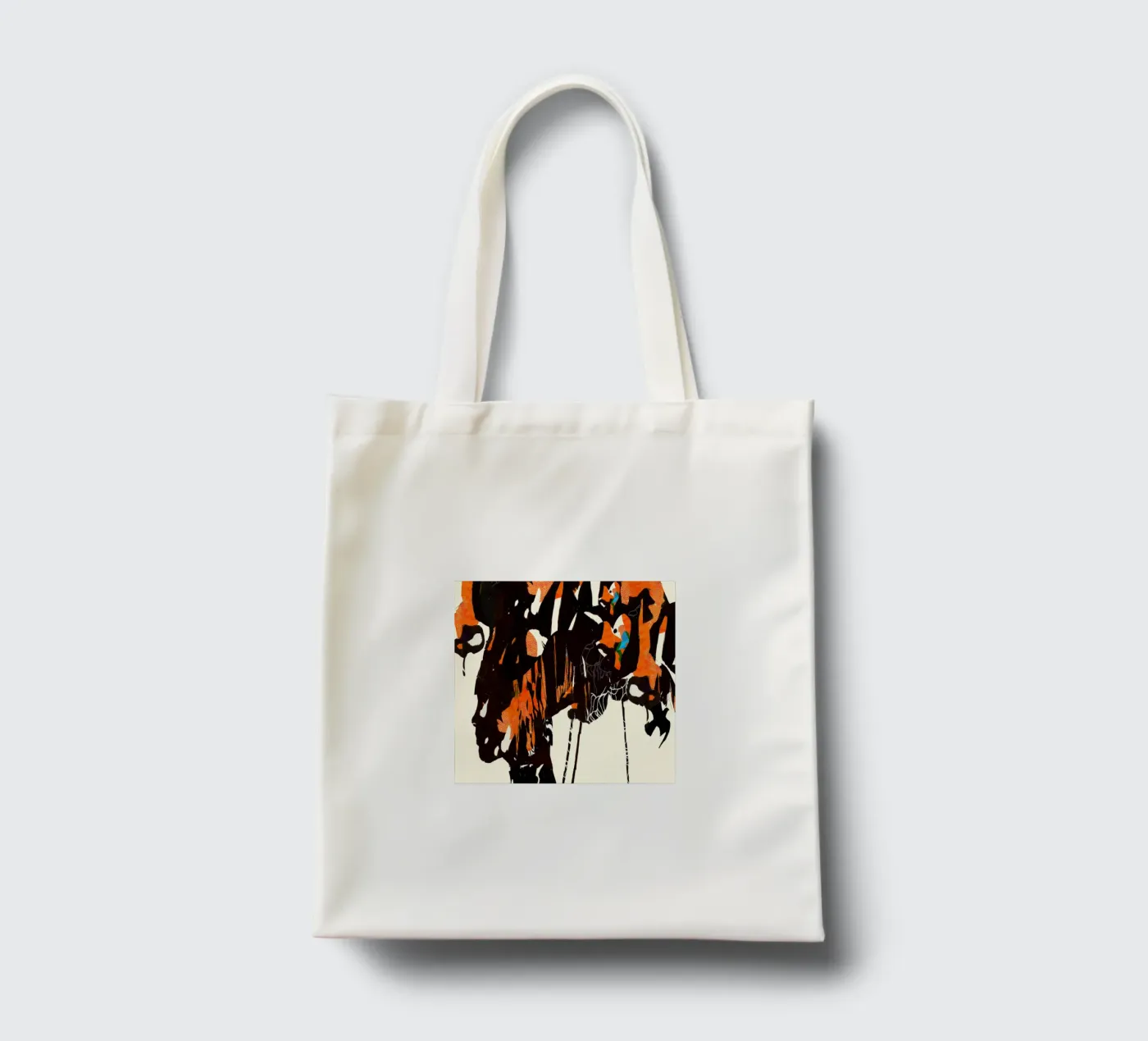 flamingo eclipse2 tote bag by Giulio Iurissevich