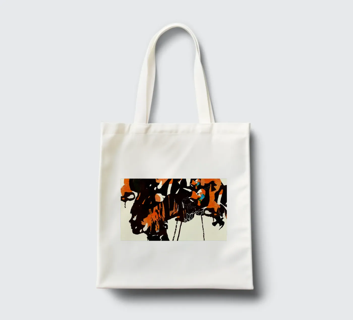 flamingo eclipse2 tote bag by Giulio Iurissevich