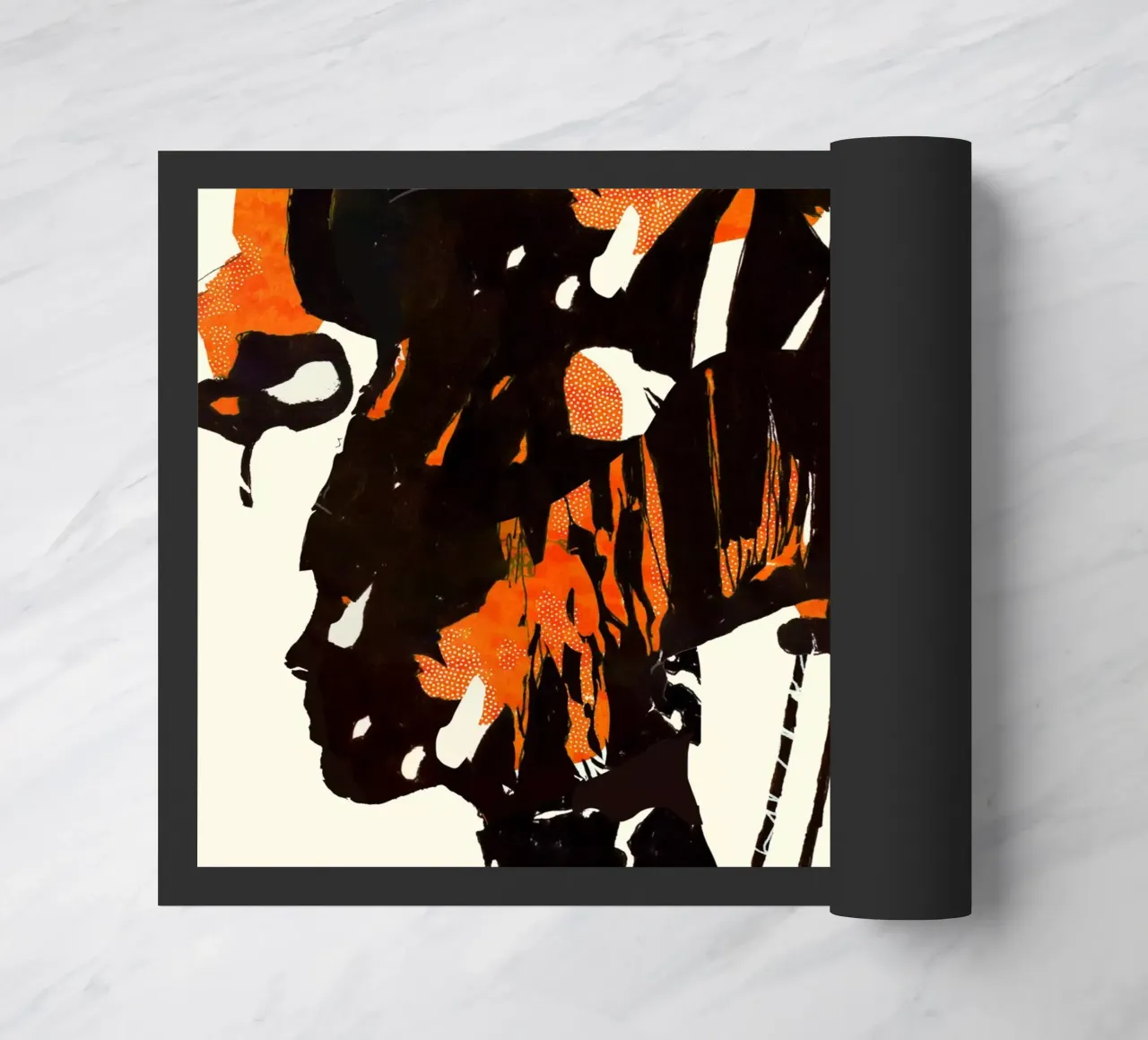 flamingo eclipse2 doormat by Giulio Iurissevich