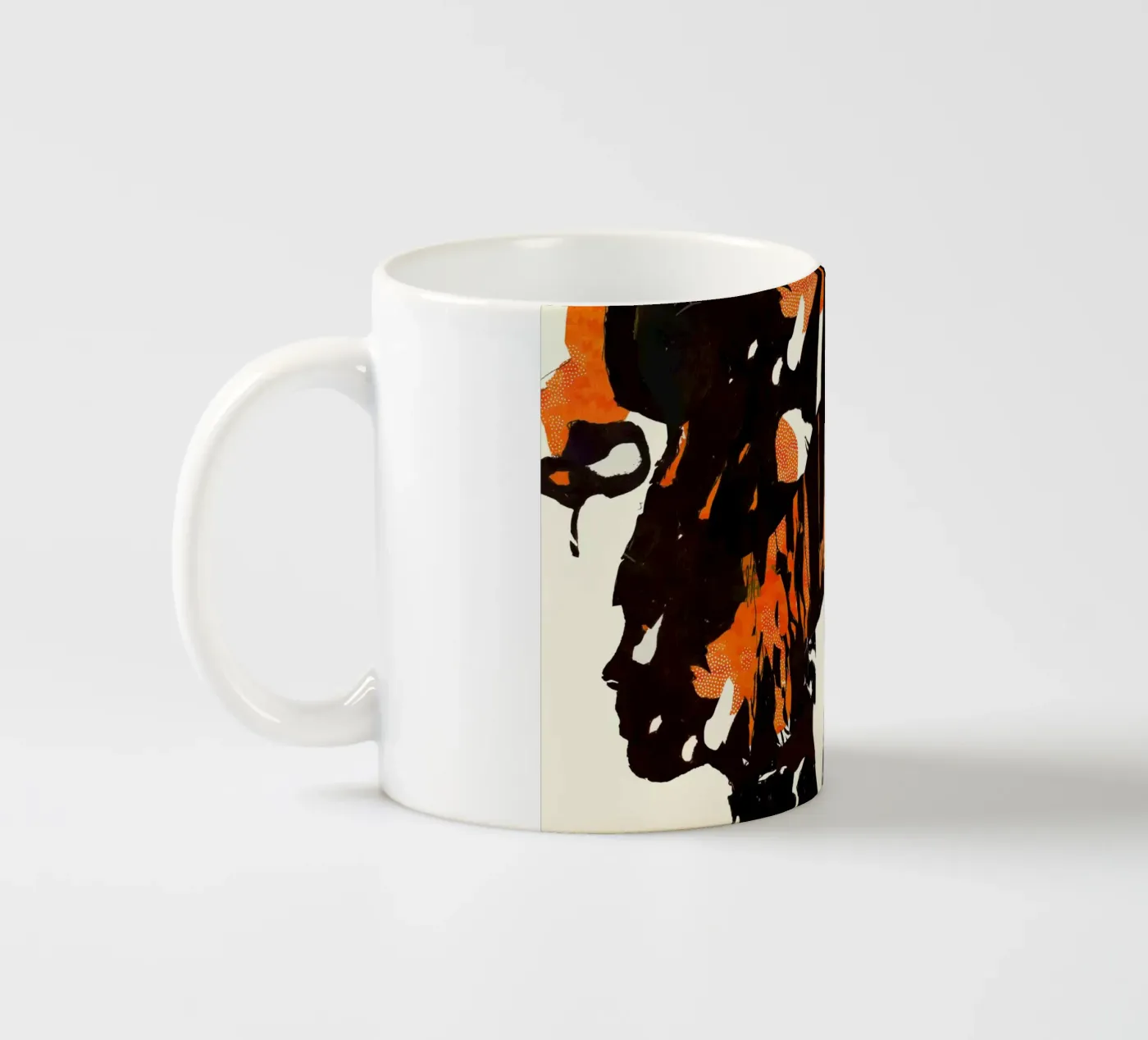 flamingo eclipse2 ceramic mug by Giulio Iurissevich