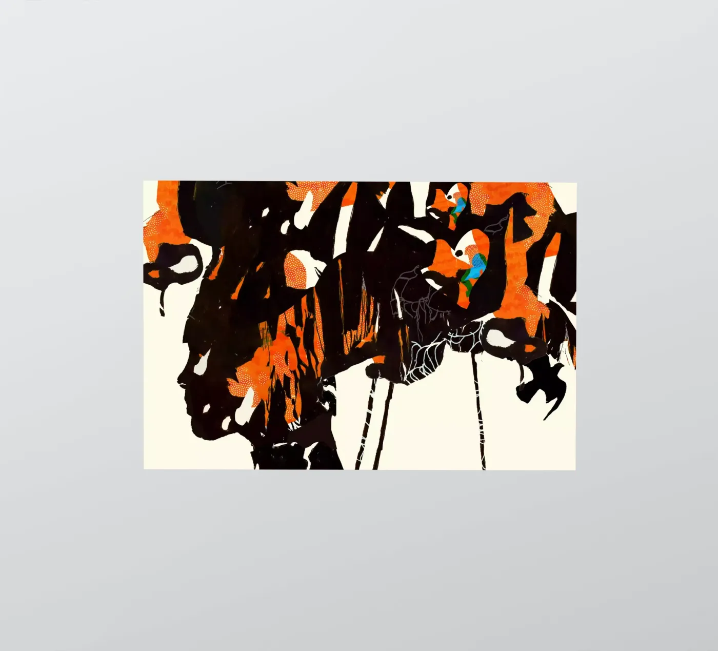 flamingo eclipse2 Sticker von Giulio Iurissevich