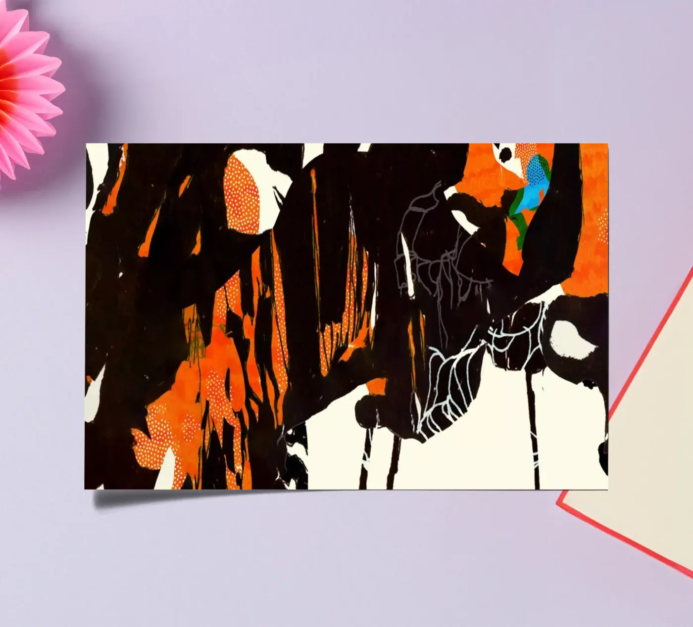 flamingo eclipse2 Stickerbogen von Giulio Iurissevich