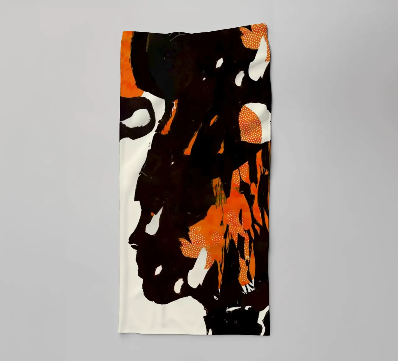 flamingo eclipse2 towel by Giulio Iurissevich