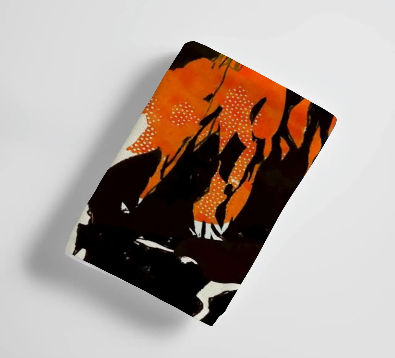 flamingo eclipse2 towel by Giulio Iurissevich