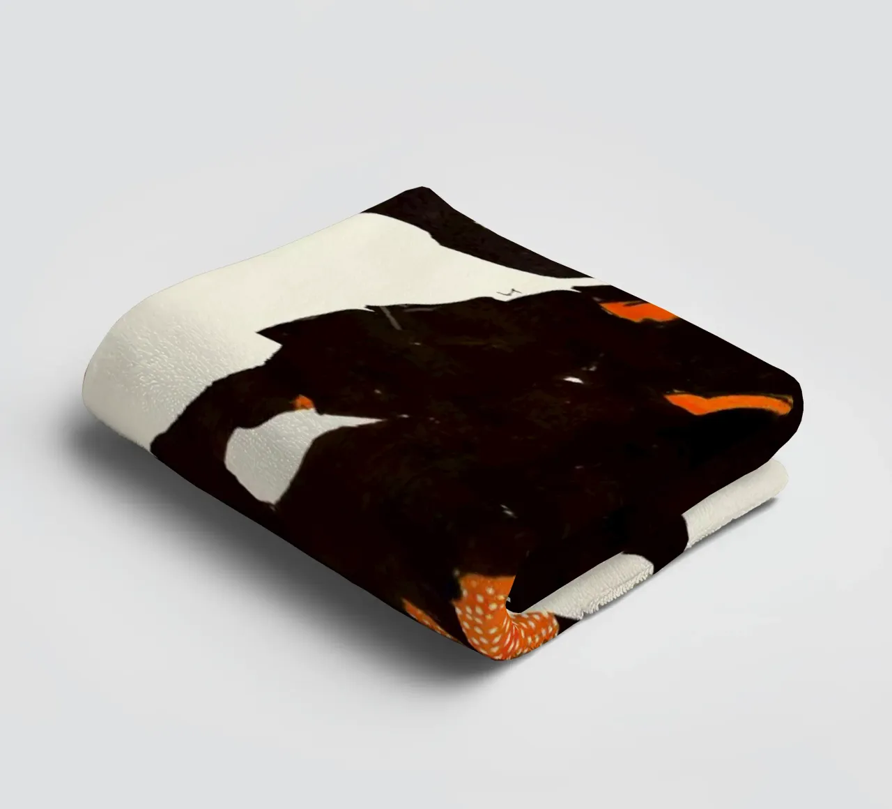 flamingo eclipse2 towel by Giulio Iurissevich