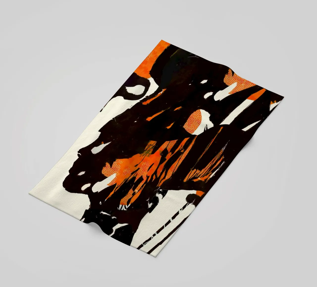 flamingo eclipse2 Strandtuch von Giulio Iurissevich