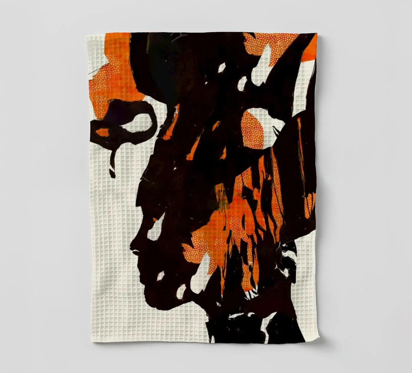 fenicottero eclissi2 canovaccio da cucina da Giulio Iurissevich