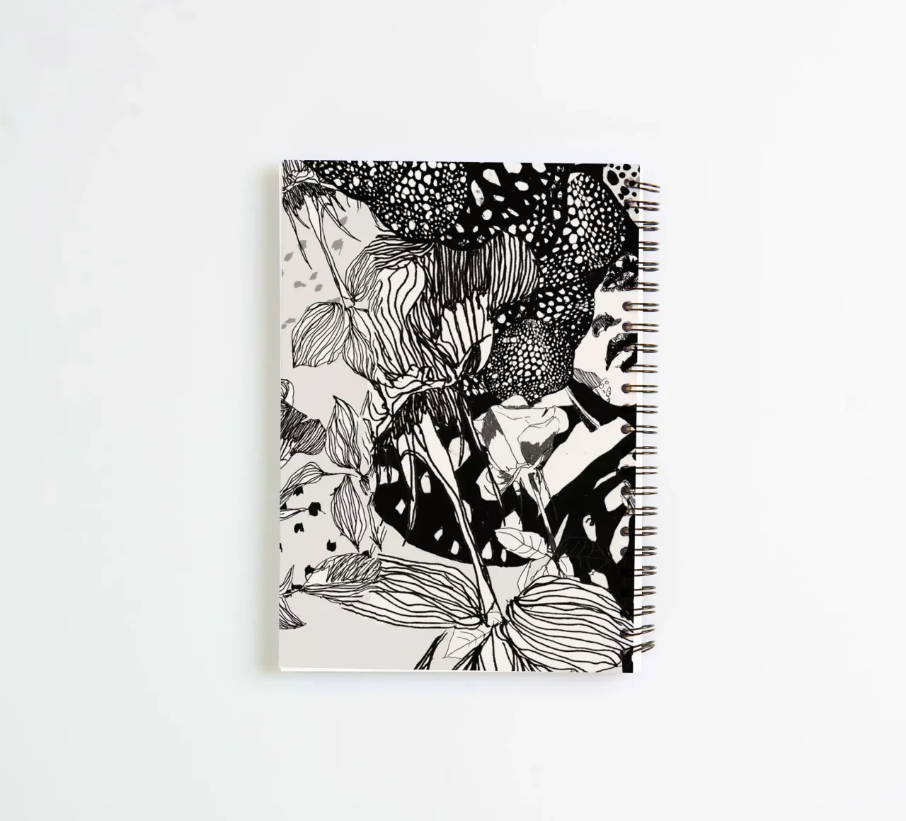 flamingo 3 spiral notebook by Giulio Iurissevich
