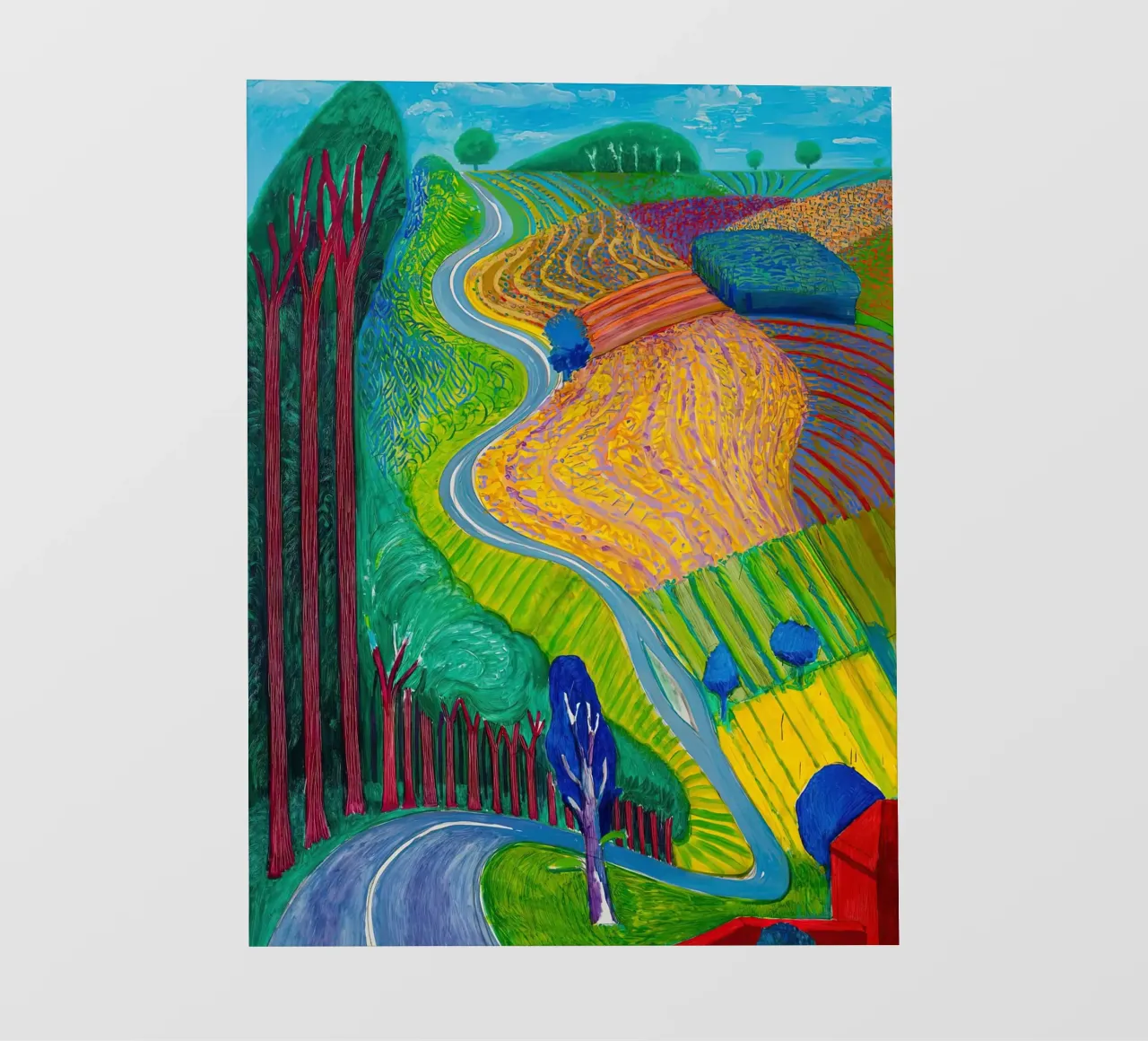 gowing up garrow david Hockney pellicola backlit da mix mate