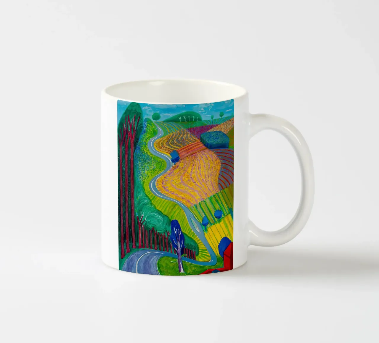 gowing up garrow david Hockney tazza in ceramica da mix mate