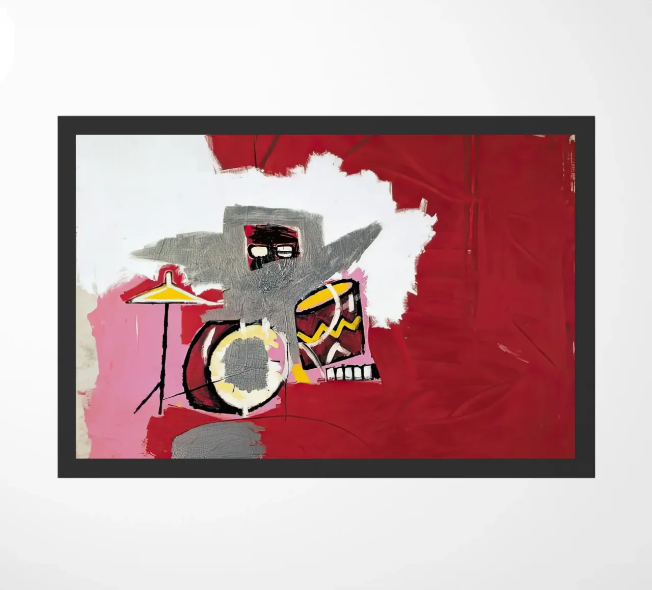 Mucche sopra Vitebsk basquiat zerbino da mix mate
