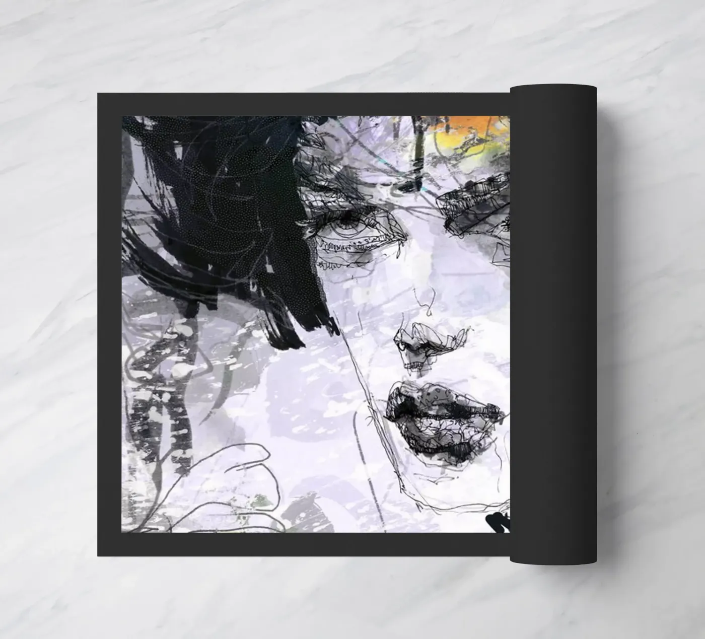 elise doormat by Giulio Iurissevich