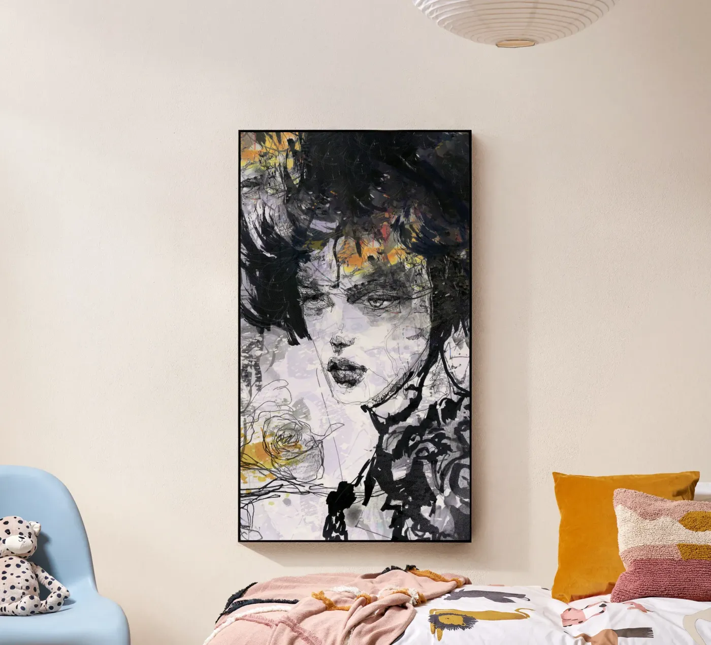 elise acryl van Giulio Iurissevich