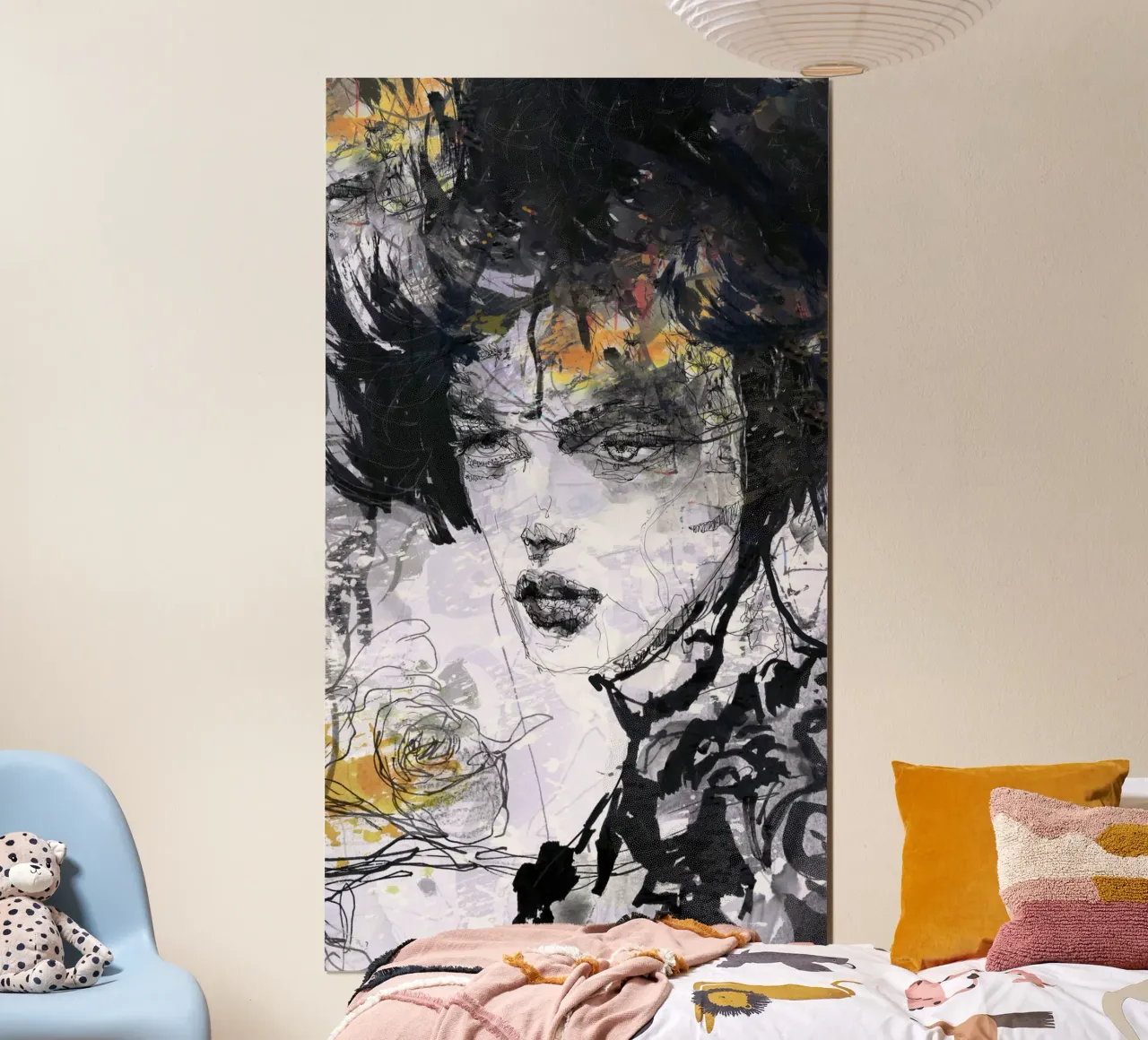elise poster con telaio in plastica da Giulio Iurissevich