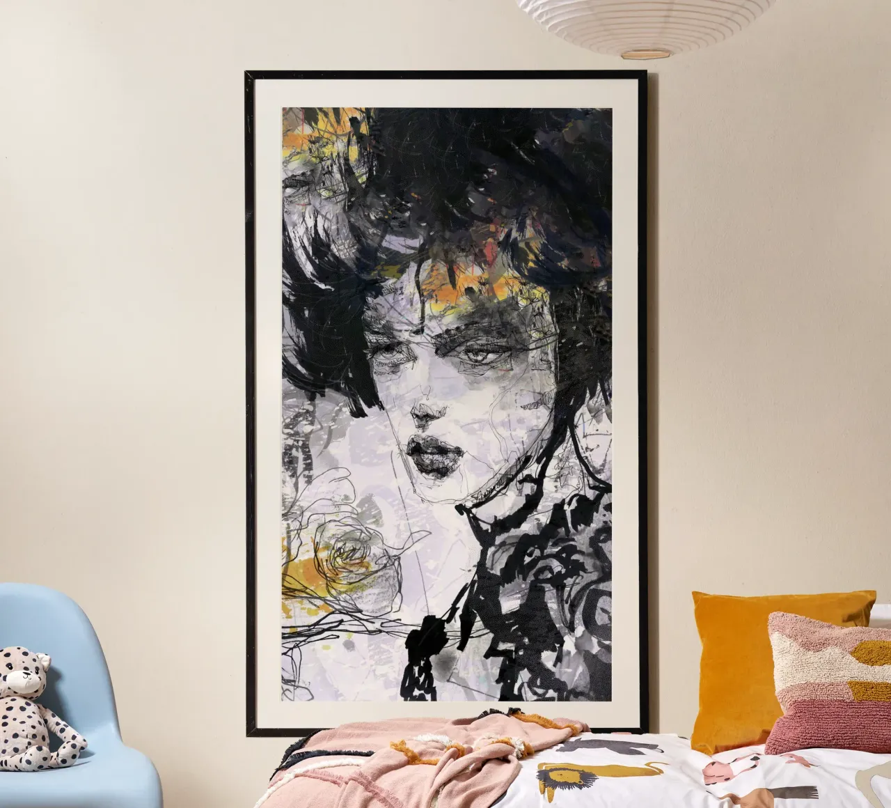elise poster con telaio in plastica da Giulio Iurissevich