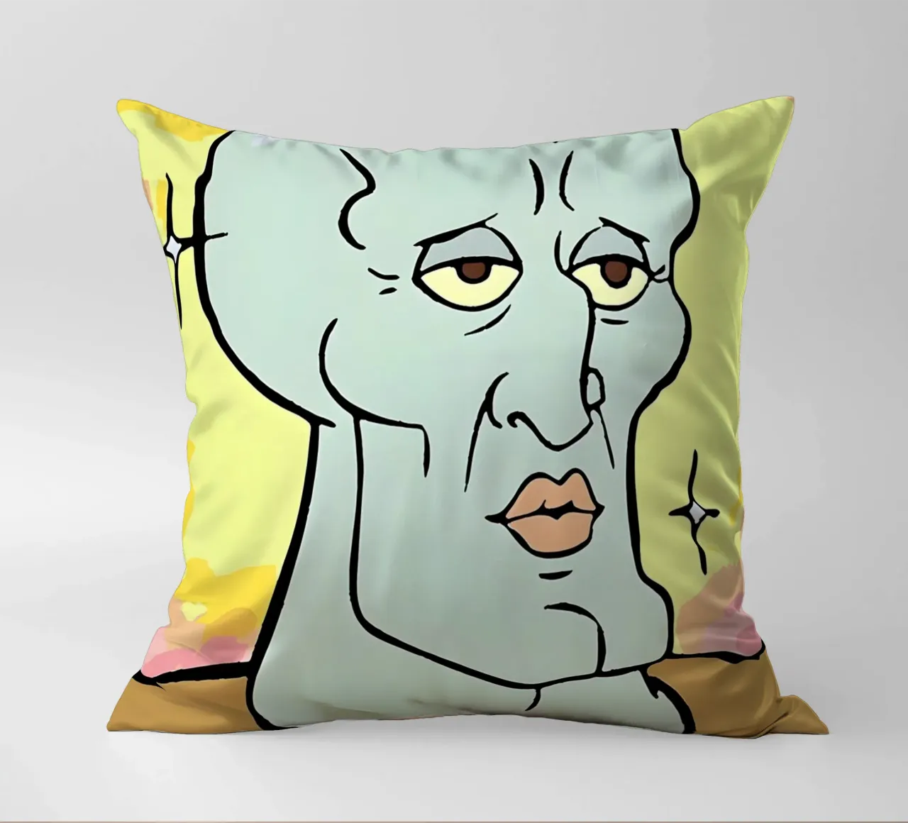 Squidward Tentacles cuscino da Low poly art