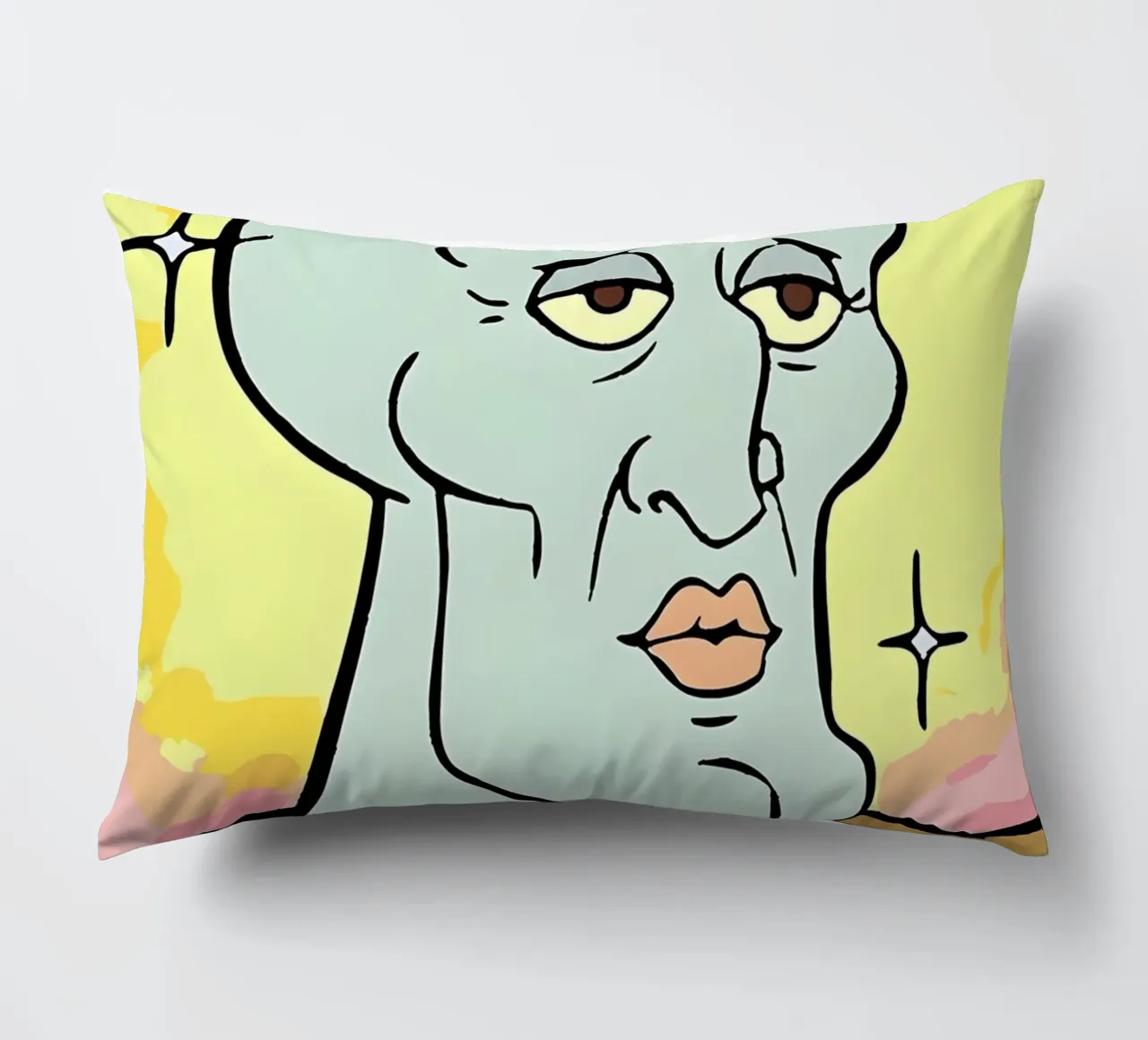 Squidward Tentacles cuscino da Low poly art