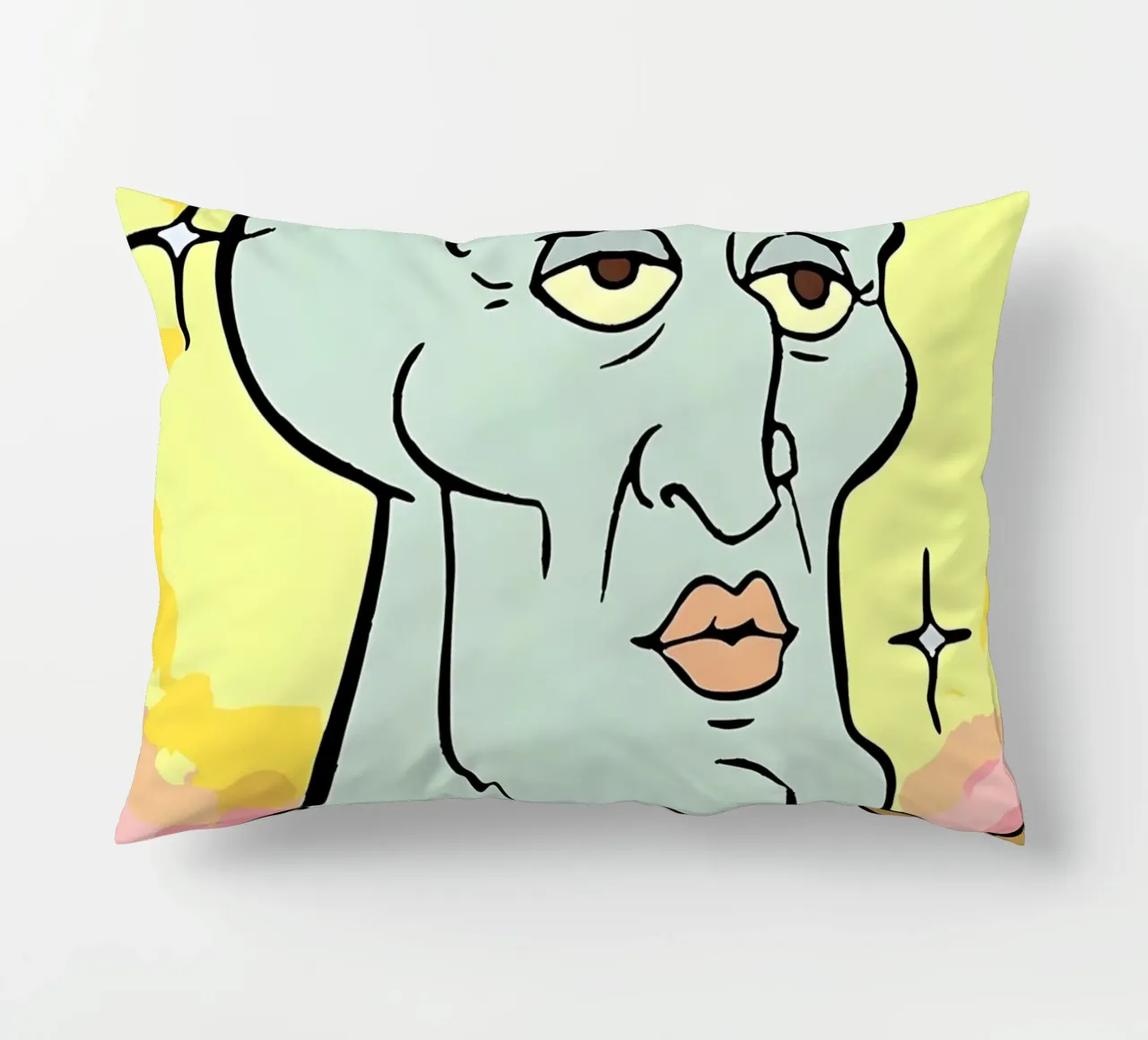 Squidward Tentacles cuscino da Low poly art