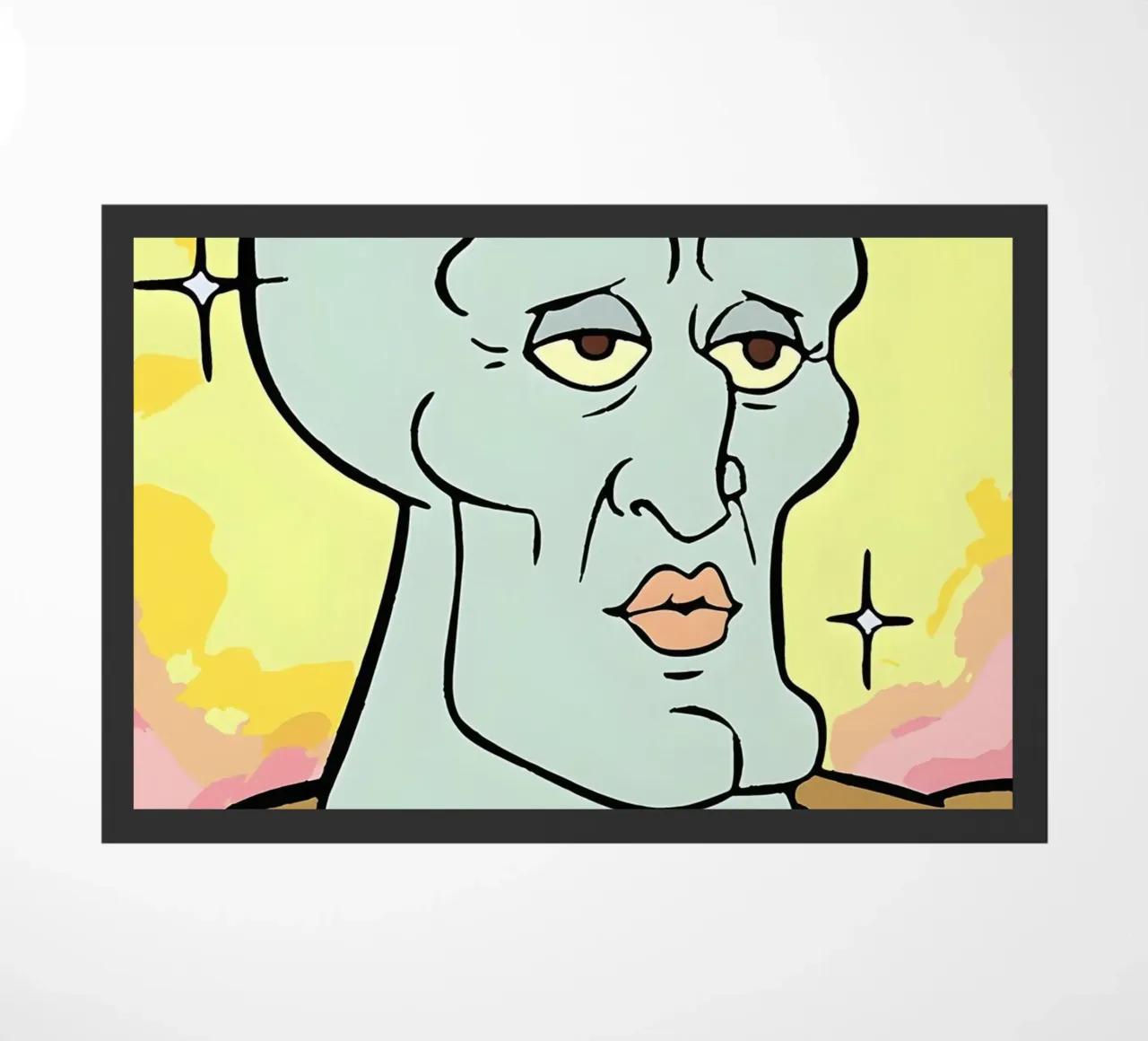 Squidward Tentacles zerbino da Low poly art