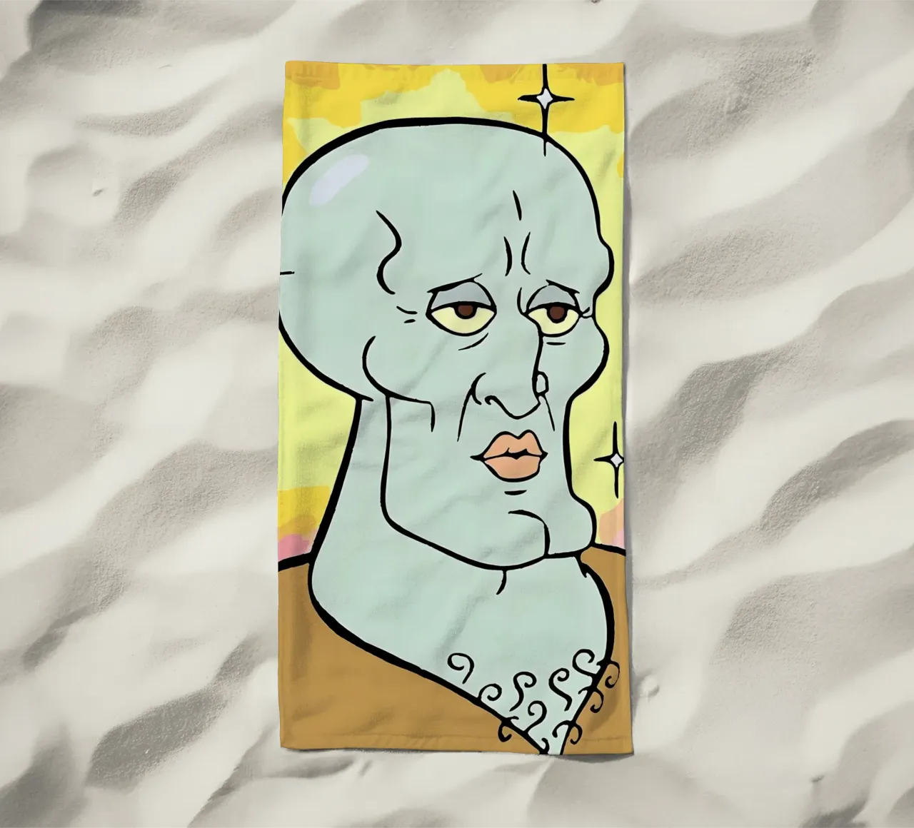 Squidward Tentacles telo mare da Low poly art