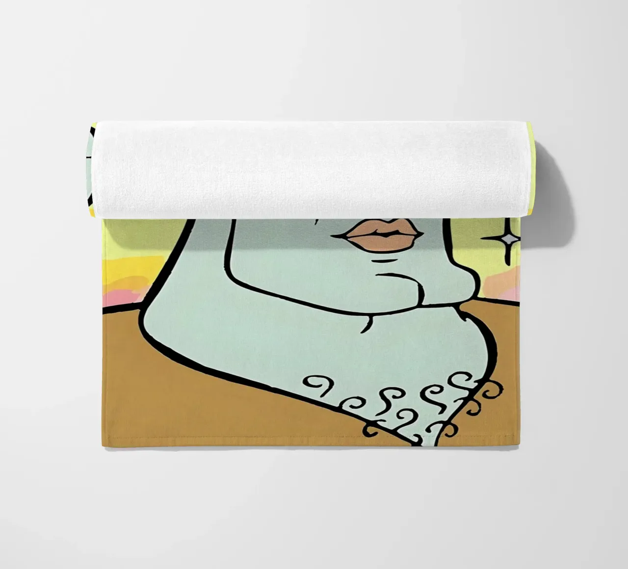 Squidward Tentacles telo mare da Low poly art
