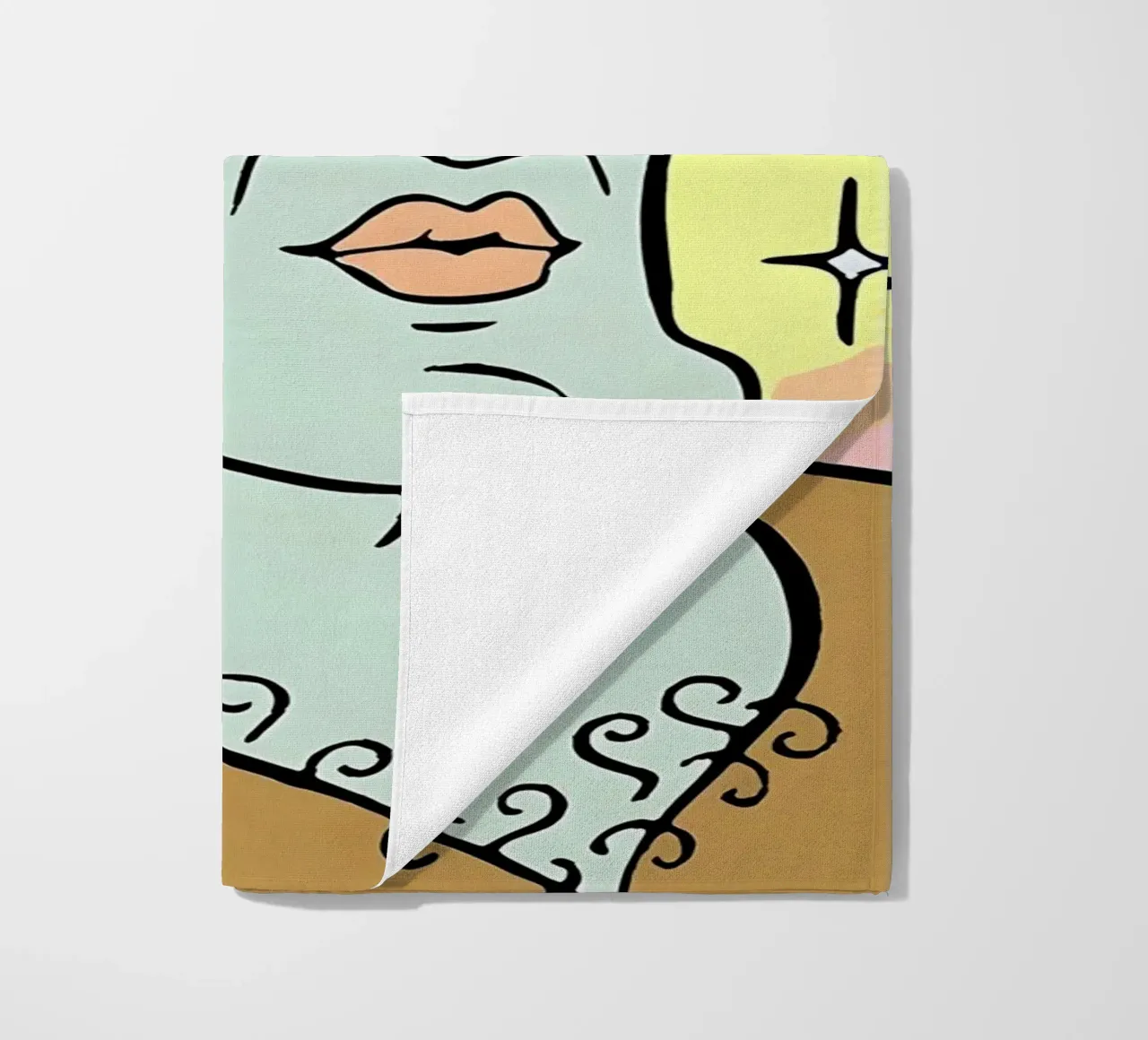 Squidward Tentacles telo mare da Low poly art