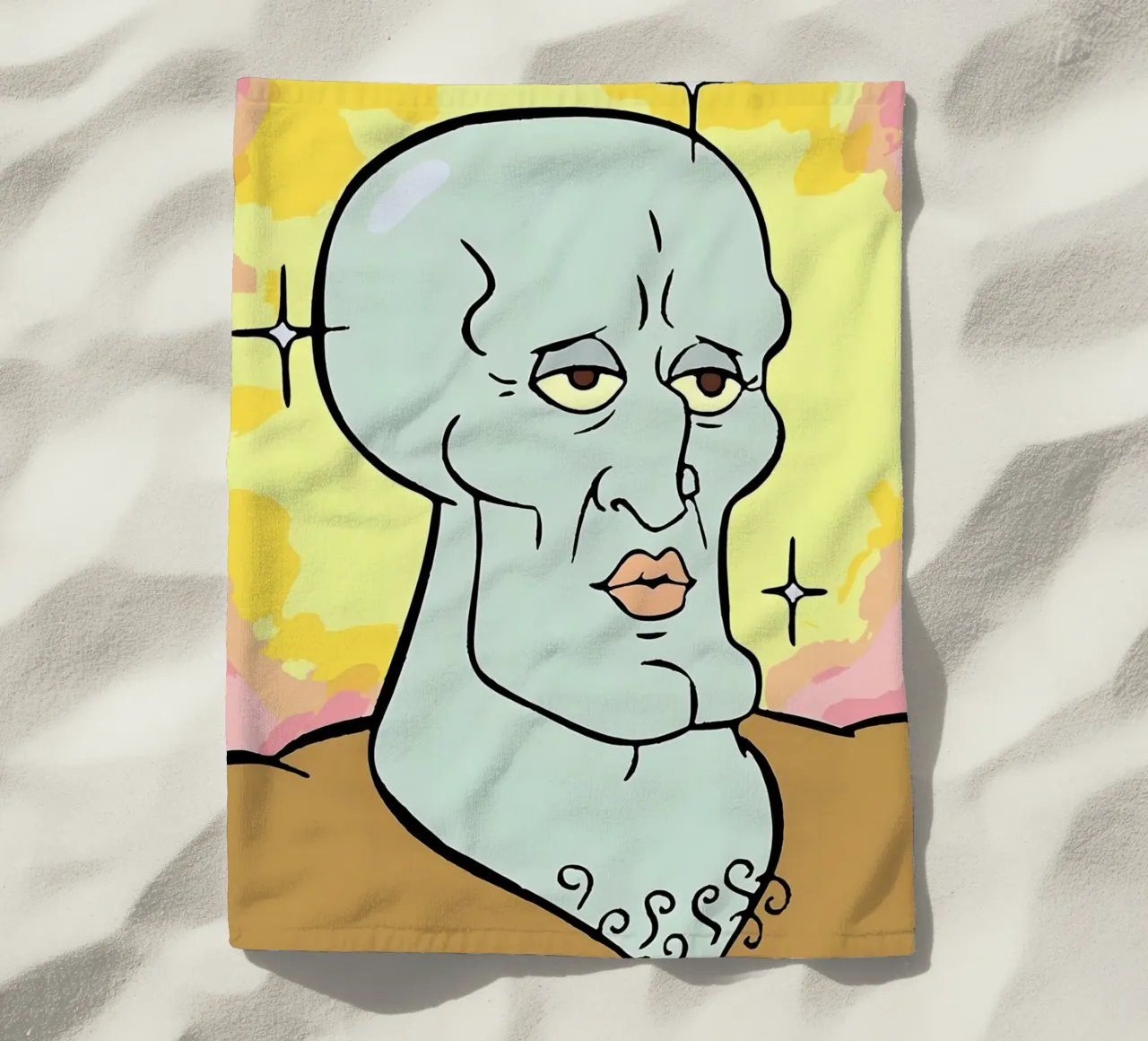 Squidward Tentacles telo mare da Low poly art